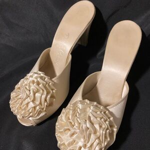 Vintage Daniel Green Boudoir Slippers Size 7